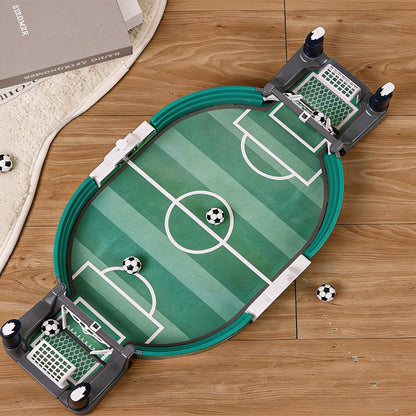 Tabletop Soccer Game for Kids, Portable 2 Player Football Board Game, Parent-Child Competitive Table Football Toy