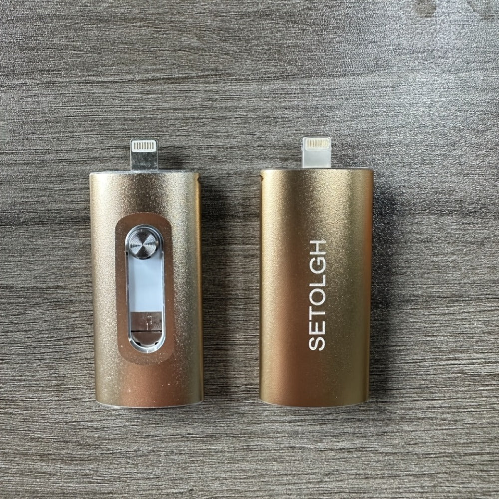 USB Flash Drive 4-in-1 USB 3.0 Multi-Connector Drive with 128GB or 256GB Capacity and Four Color Options