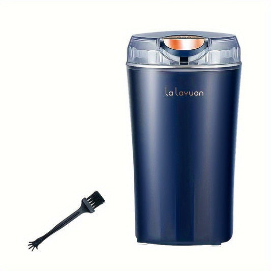 Electric Coffee Grinder 200W | Quiet Spice Grinder | 80g Large Capacity 12 Cups | 304 Stainless Steel Blade | One-Touch Operation | Grinds
