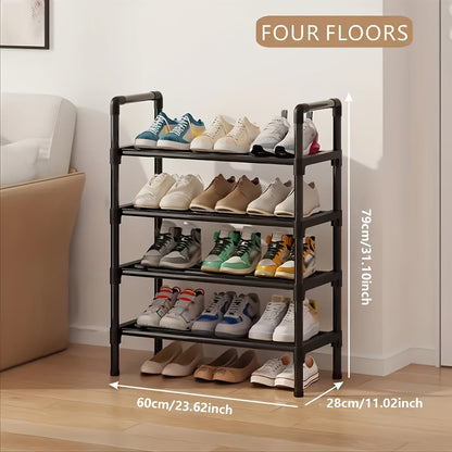 Shoe Rack Multi-Layer Space Saving – 3 to 8 Tier Shoe Storage Stand Organizer for Entryway Bedroom Closet Corridor