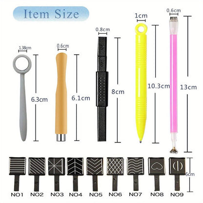 Cat Eye Gel Polish Kit 14Pcs Magnetic UV Nail Polish Set with Magnet Pen, 3D Shimmer Cat Eye Nail Art