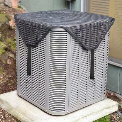 Outdoor AC Cover Premium Waterproof Windproof | Super Durable Air Conditioner Protector with Breathable PVC Mesh Ventilation