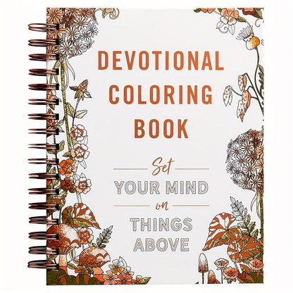 Christian Coloring Book for Adults, Devotional Faith-Based Mindfulness Art with Scripture, Guided Meditation & Stress Pages for Women