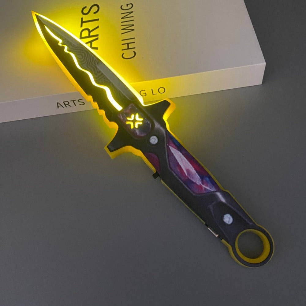 LED Light-Up Katana Toy Sword, Anime Cosplay Prop for Kids & Teens, Glowing Samurai Ninja Sword, Halloween Party Photo Prop