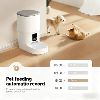Automatic Pet Feeder – Smart WiFi App Control Cat & Dog Food Dispenser with USB Power, Scheduled Feeding for Cats & Dogs, 4 Models