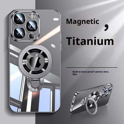 Magnetic U-Stand iPhone Case 2-Piece Set Drop Protection Streamlined Design for iPhone 17 Pro Max for an Everyday Personal Care Routine