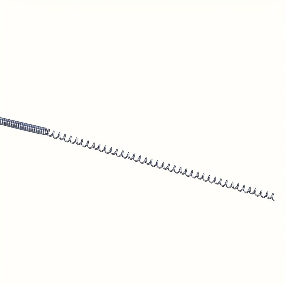 Drain Snake Pipe Cleaner, Flexible Drain Auger for Toilet, Sink, Shower & Sewer Clog Removal, Reusable Spring Wire Drain Unclogger