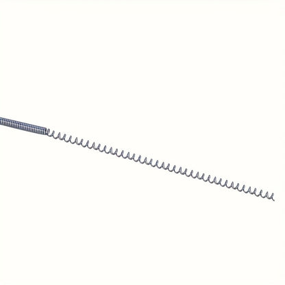 Drain Snake Pipe Cleaner, Flexible Drain Auger for Toilet, Sink, Shower & Sewer Clog Removal, Reusable Spring Wire Drain Unclogger