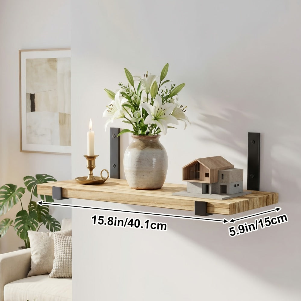 Floating Shelves for Wall 10 Pack 15.8x5.9 Inch Wall Mounted Shelf for Bedroom Kitchen for Home Cooking, Dining and Outdoor Meals