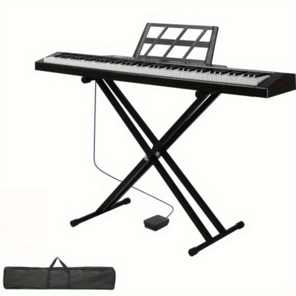 Digital Piano, Portable, Stereo, 88-Key, Semi-Weighted, Hammer for Piano Lessons detail image - detail view 5