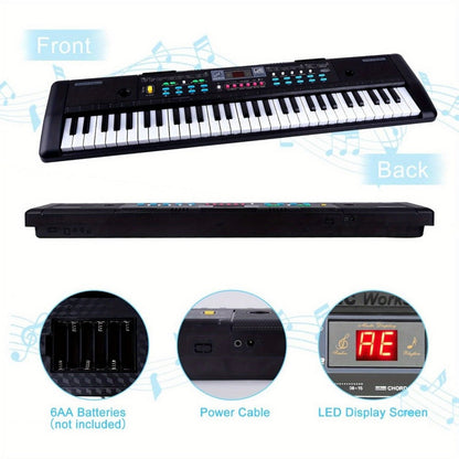 Digital Piano, USB, 37Key, Electronic, Keyboards for Piano Lessons detail image - detail view 9