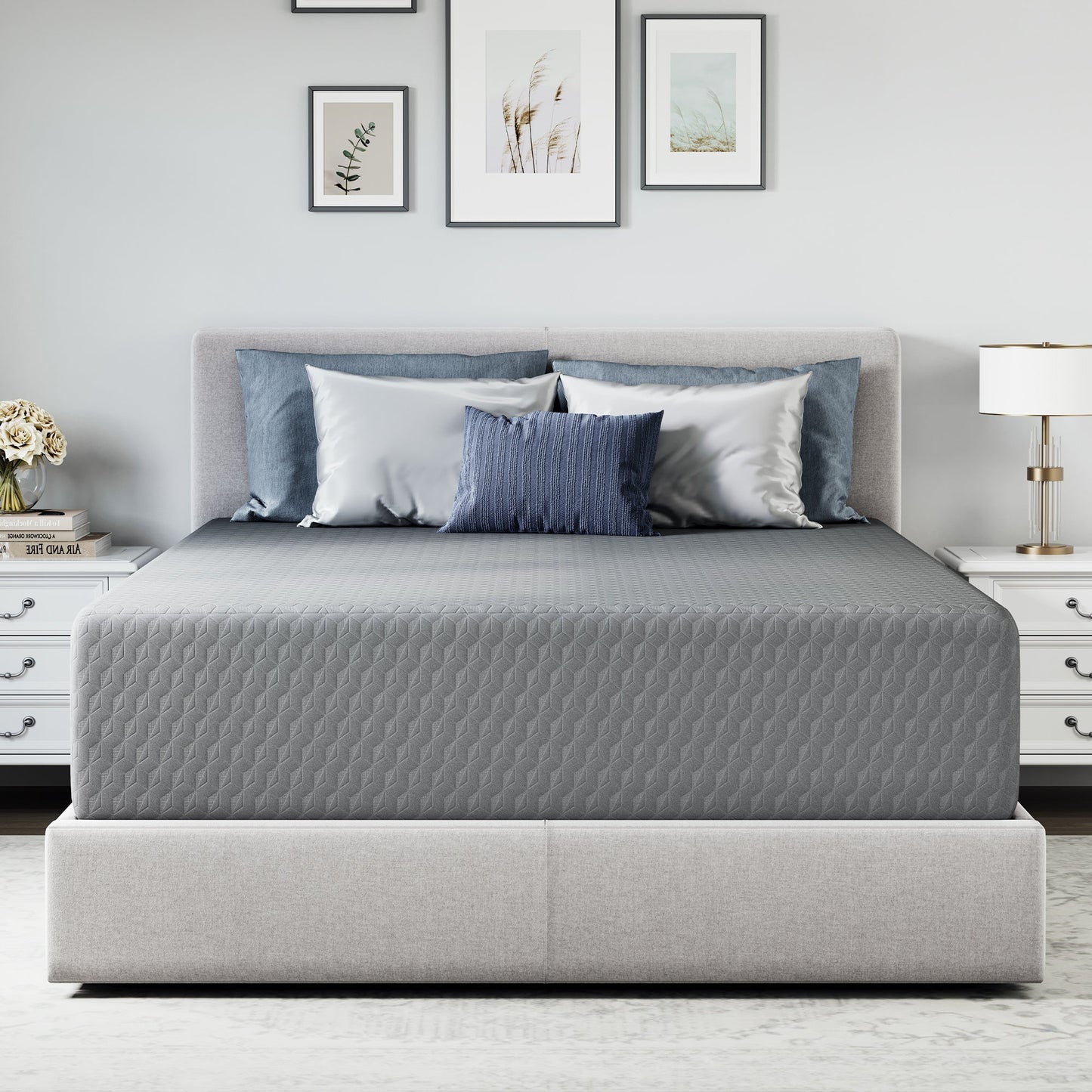 Mattress shown in the California King, 14 inch option