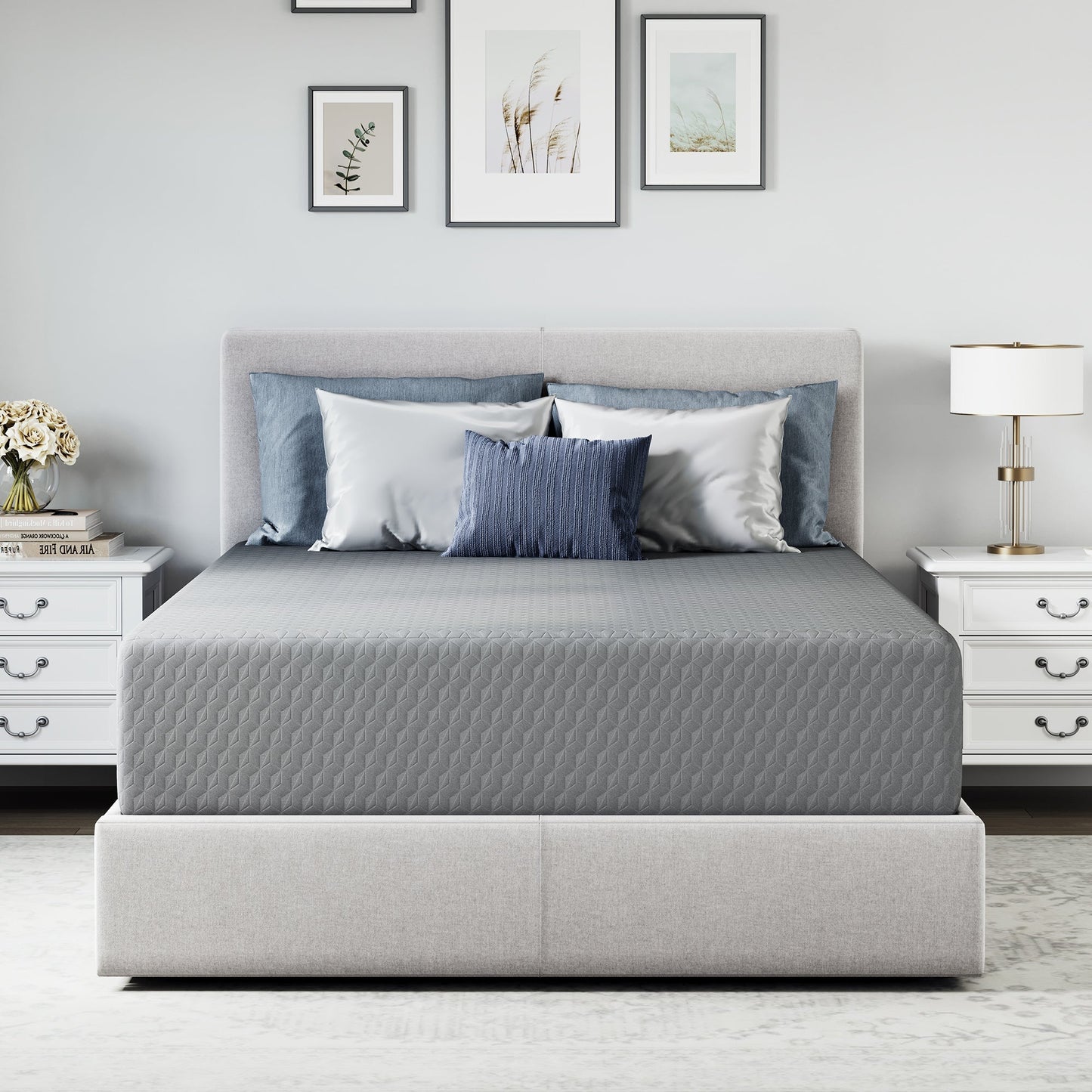 Mattress shown in the Full, 5 inch option