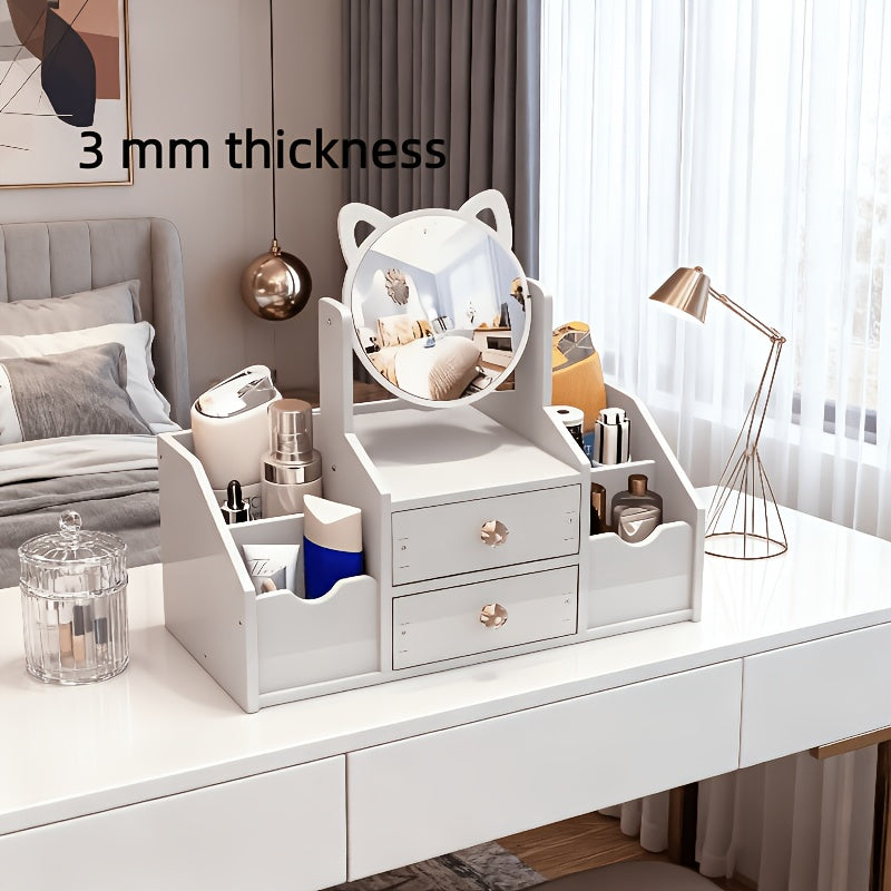 Dressing Table shown in the White, Large option