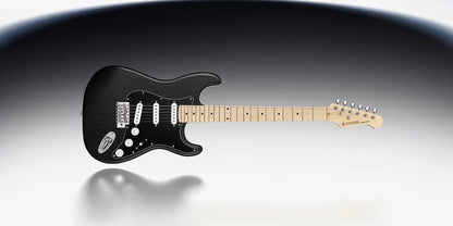 DST-80 Full Size Electric Guitar Kit with SSS Pickups and Amplifier detail image - detail view 15