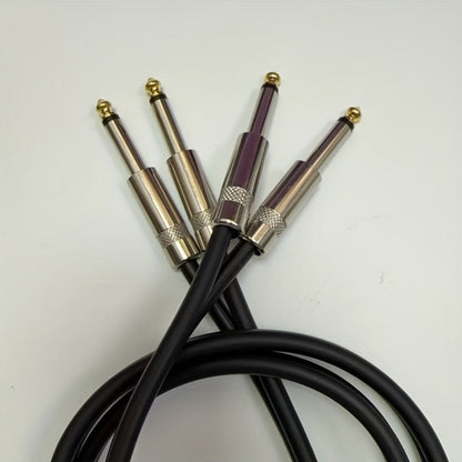 Dual 1/4-Inch TS Audio Cable for Speakers, Amplifiers, Mixers and Recorders detail image - detail view 5