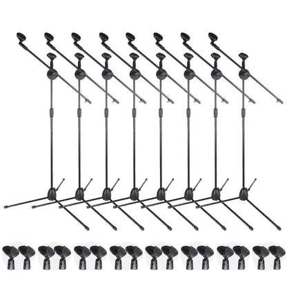 Dual-Clamp Iron Microphone Holder with Adjustable Stand for Stage and KTV detail image - detail view 7
