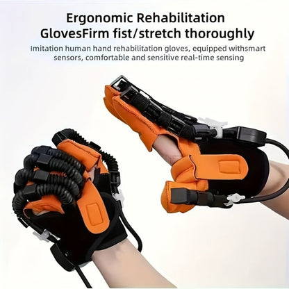 Rehabilitation Robot Gloves for Hand & Finger Training, Air Pressure Finger Exercise Device with LCD Touch Screen