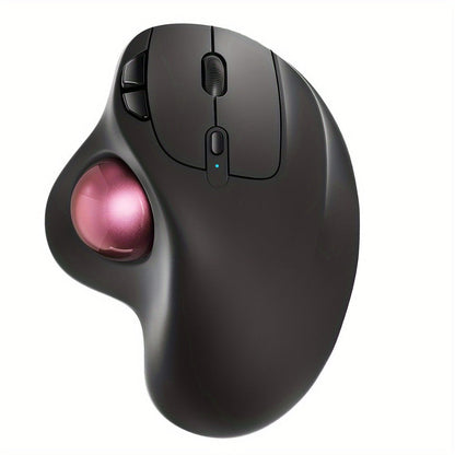 Wireless Trackball Mouse Rechargeable Thumb Control 3 Device Connection 2.4G USB Receiver for an Everyday Personal Care Routine