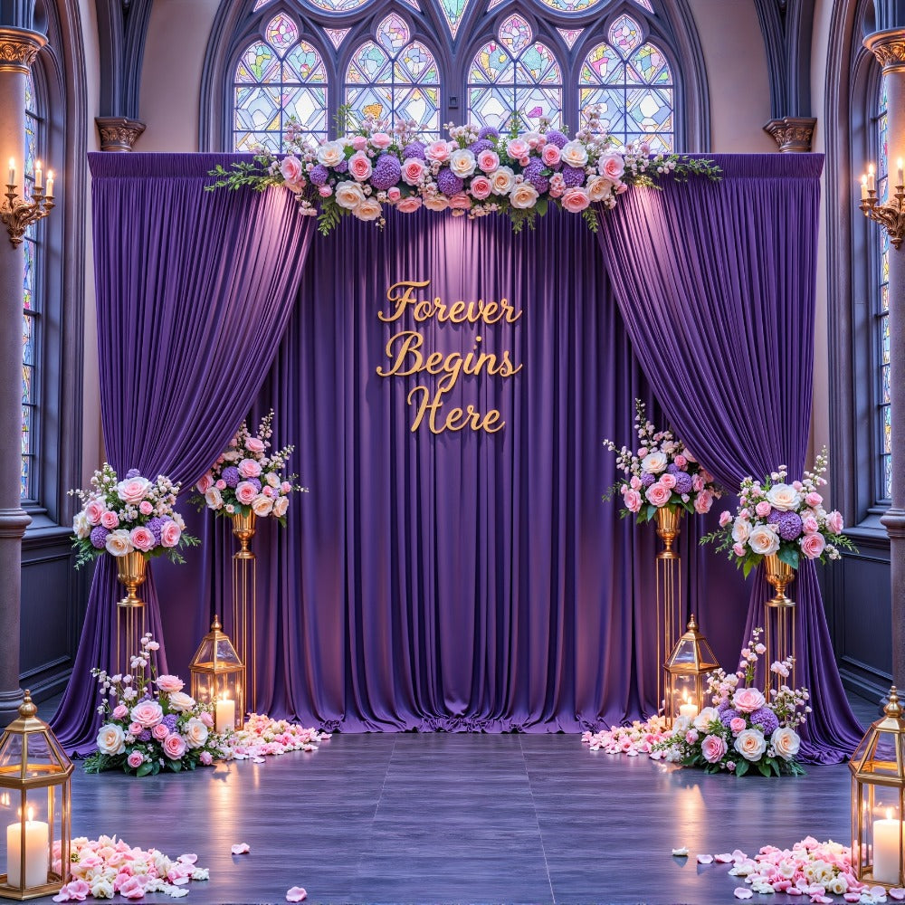 4-Pack 5x10ft Elegant Spandex Photography Backdrop | Wear-Resistant, Wrinkle-Free, Soft & Opaque Party Decoration Banners for Weddings