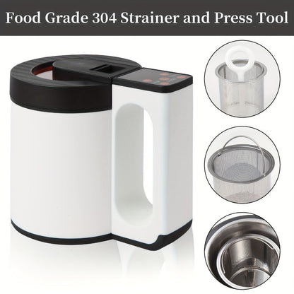 Herbal Oil Infusion Machine & Decarboxylator All-in-One Butter Tincture Maker with Food Grade Stainless Steel Canister