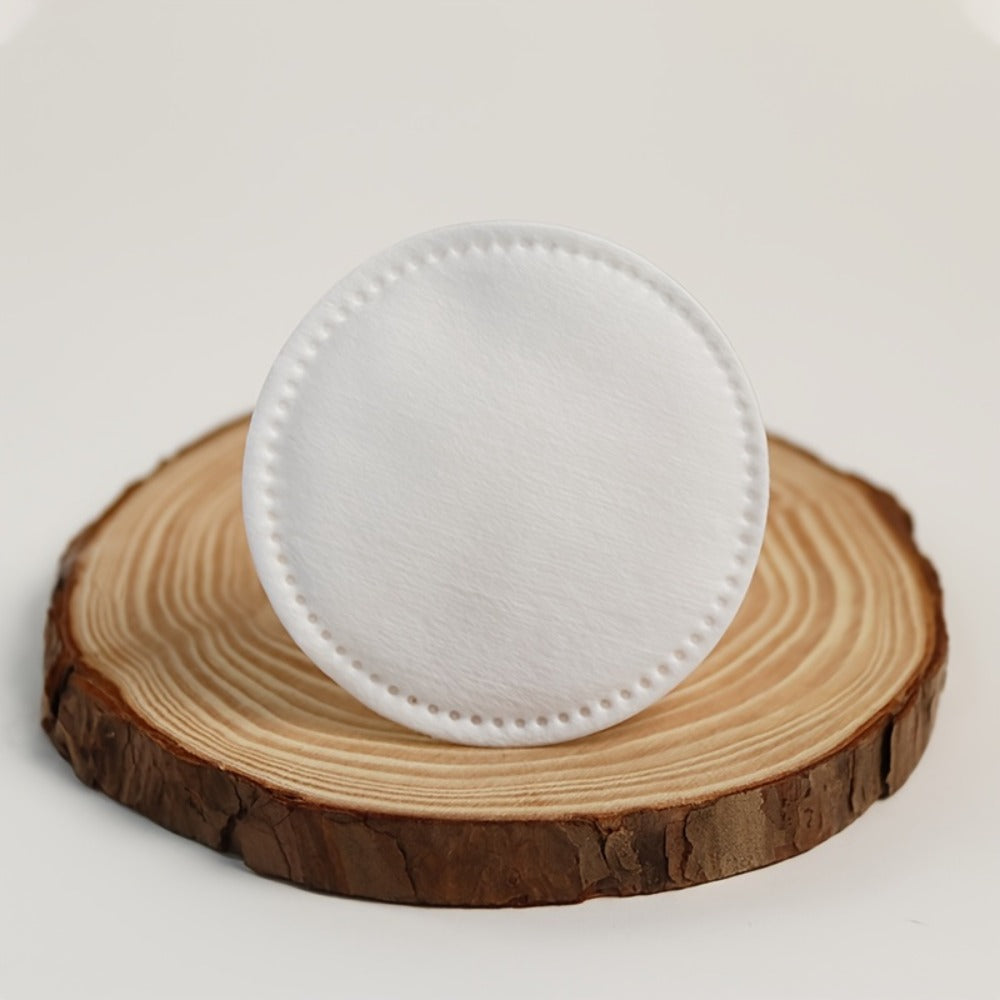 Cotton Makeup Remover Pads Double-Sided 300 or 600 Count – 100% Pure Cotton Thicker Hypoallergenic Lint-Free Rounds for Face Cleansing