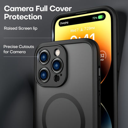 MagSafe iPhone Case Magnetic Matte Translucent Drop-Resistant Full Camera Protection Slim Frosted for an Everyday Personal Care Routine