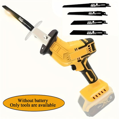 Reciprocating Saw Brushless Cordless for DeWalt 20V Battery, 0-3500 SPM Variable Speed, Tool-Free Blade Change