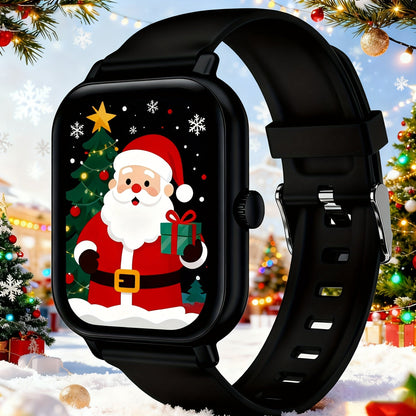 Smartwatch Large Screen with Bluetooth Calling, Unisex Bluetooth, Message Reminder, Multiple Sport Modes, Heart Rate and Sleep Readouts