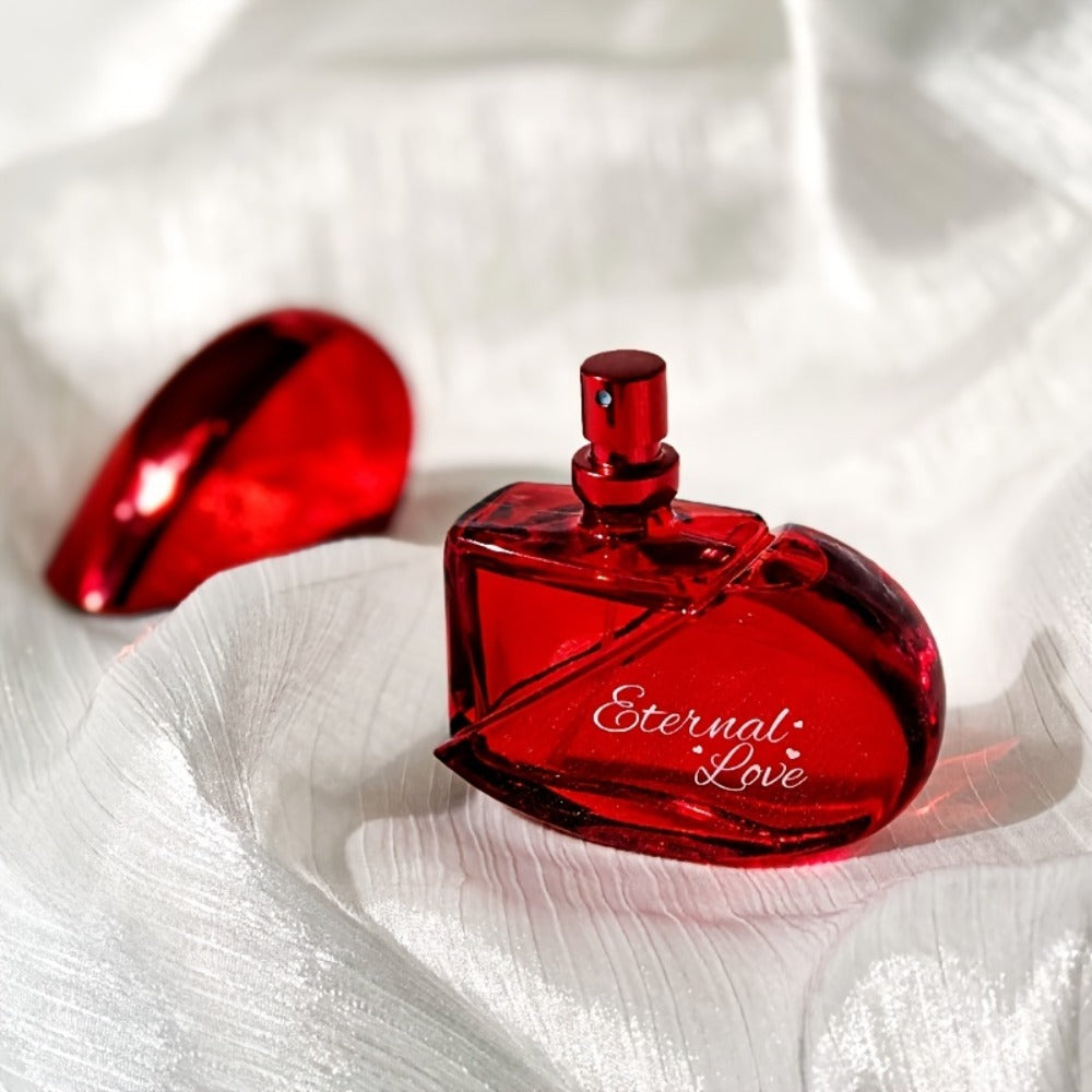 Perfume for Women Love Floral EDP in Sculptural Red Bottle with Fresh Romantic Scent Profile