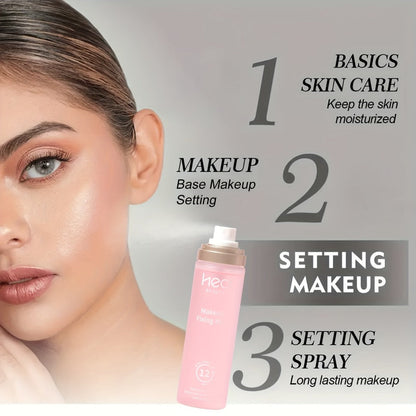 3-in-1 Makeup Setting Spray Prime Hydrate & Set Long-Lasting Waterproof Sweat-Proof Moisturizing Face Mist