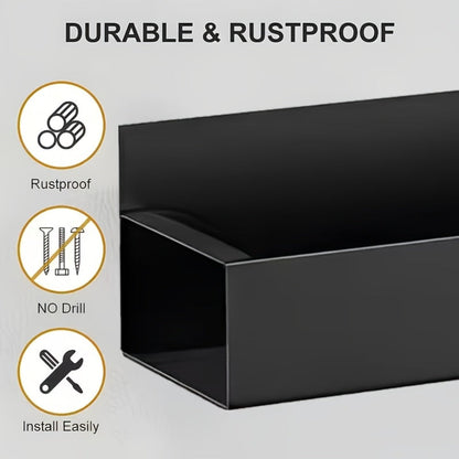 Magnetic Storage Box Organizer for Refrigerator, Washing Machine & Coffee Machine – Strong Magnetic Adsorption No-Drill Spice Rack & Kitchen