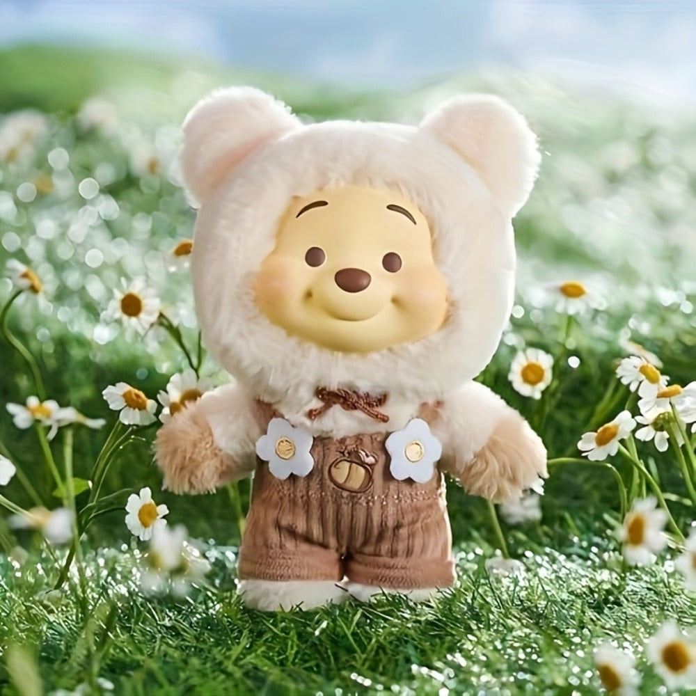 Winnie the Pooh Plush Toy MINISO Disney Candy Series, Licensed Stuffed Animal 1pc Random Style