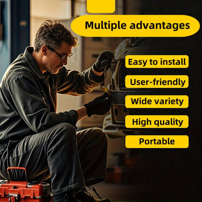 Automotive Push Retainer Clip Kit with 115, 635, 640 or 1290-Piece Options and Pictured Removal Tools