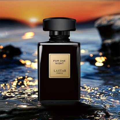 Men's Cologne LASTAR For One Night 55ml Eau de Parfum Spray in Black Rectangular Glass Bottle
