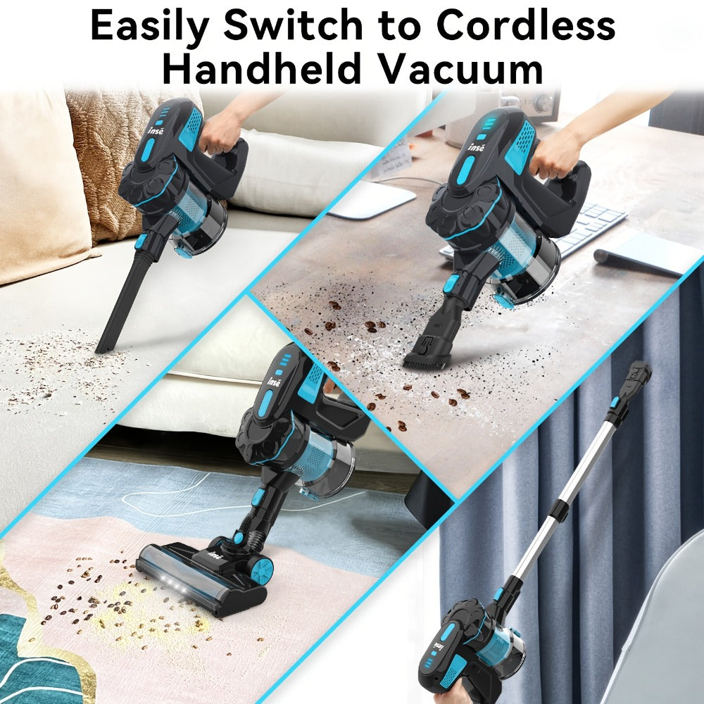 Handheld Vacuum Cleaner Cordless 29KPA Strong Suction for Pet Hair for Entryways, Bedrooms and Living Spaces