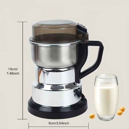 Electric Coffee Grinder 300W 4-Blade Stainless Steel Spice Nut Bean Grinder 400g 14oz Deepen for Entryways, Bedrooms and Living Spaces