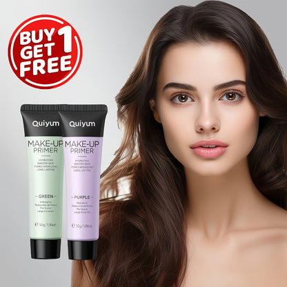Face Primer Set 2 Pcs Pore Minimizing Oil Control, Smoothing Lightweight Matte Makeup Base for Flawless Foundation
