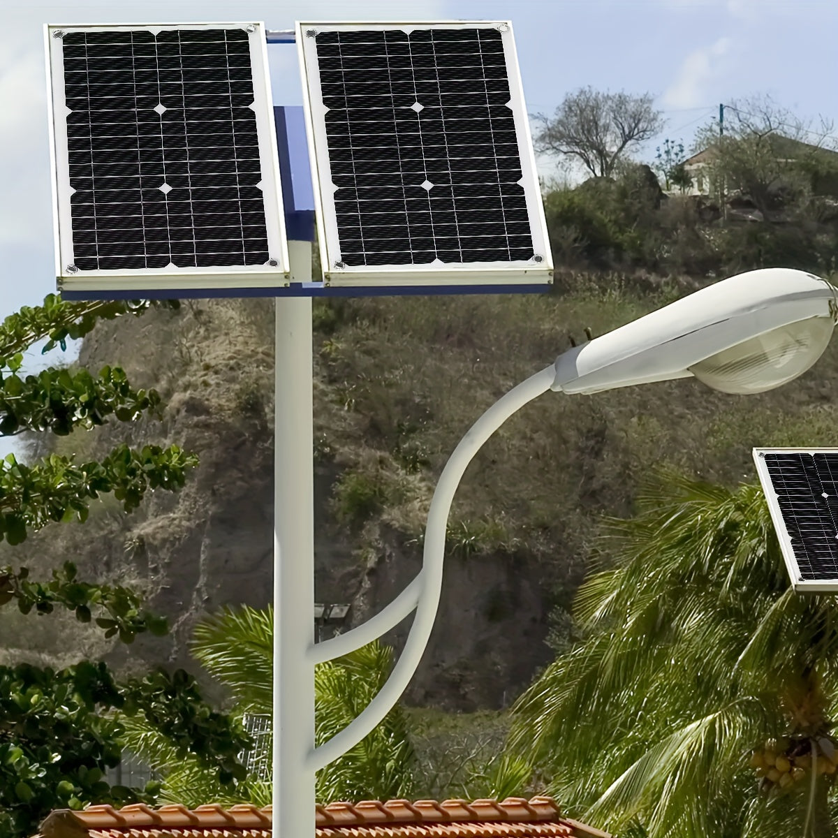 60-Watt Monocrystalline Solar Charging Kit with Green Controller and One- or Two-Panel Options