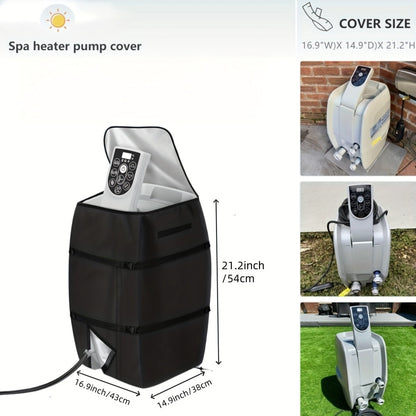 Hot Tub Pump Cover Insulated for Garden, Patio and Yard Use, with the Listed Configuration