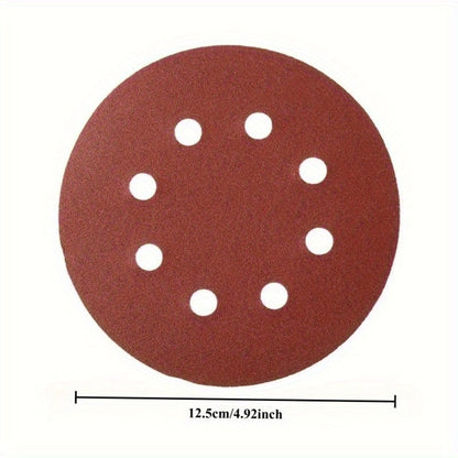 5 Inch Sandpaper 94 Pcs – 8-Hole Hook & Loop Sanding Discs, Assorted Grits 80/180/240/320/400/800/1000/1500/2000/3000