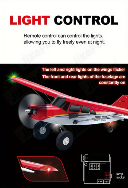 RC Airplane QIDI560 M7 Brushless Fixed Wing, 6-Channel 6-Axis Gyro Remote Control Plane with 3D Stunts