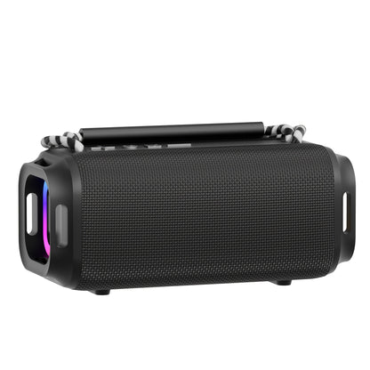 Indoor Outdoor Wireless Speaker Surround Sound Stereo Deep Bass USB AUX TF Card Compatible Portable Speaker System for Smartphones Tablets