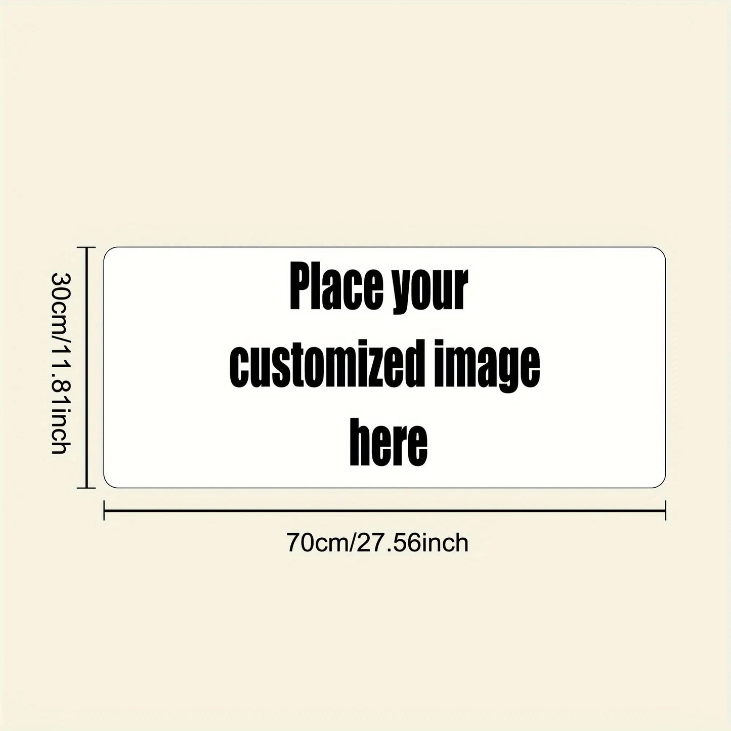 Custom Photo Mouse Pad Large Personalized Desk Mat Print Your Own Image or Text Base Extended for an Everyday Personal Care Routine