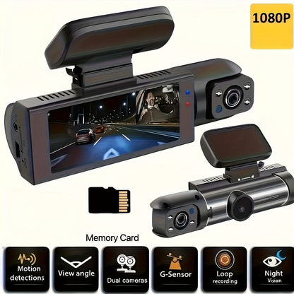 Dash Camera Checkout Options with Wide-Screen Dual-Camera Body or Two-Inch No-WiFi Models Pictured