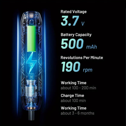 180-in-1 Electric Screwdriver Set with 160 Magnetic Bits for an Everyday Personal Care Routine