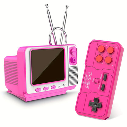 2-Player Retro Game Console with 3.0" Screen & AV TV Output, Portable Handheld Gaming System for Kids & Adults