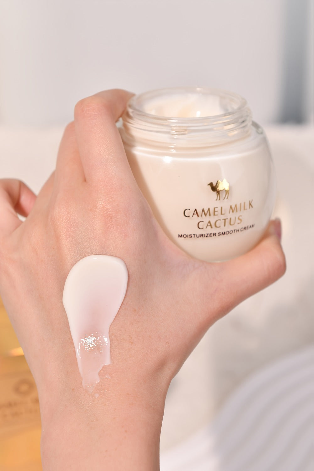 Retinol Night Cream with Niacinamide, Vitamin E & Camel Milk – Anti-Aging Firming & Brightening Overnight Face Cream, Reduces Wrinkles