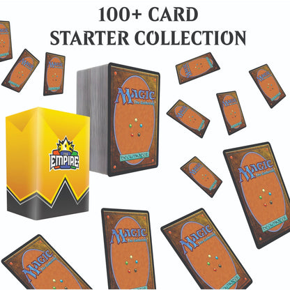 MTG 100 Card Collector Bundle, Magic The Gathering 3 Mythic Rares + 10 Rares or Foils + TCG Storage Box