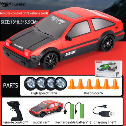 RC Drift Car 1:24 Scale 4WD High Speed Drifting Remote Control Sports Car for Adults Teens Boys Girls